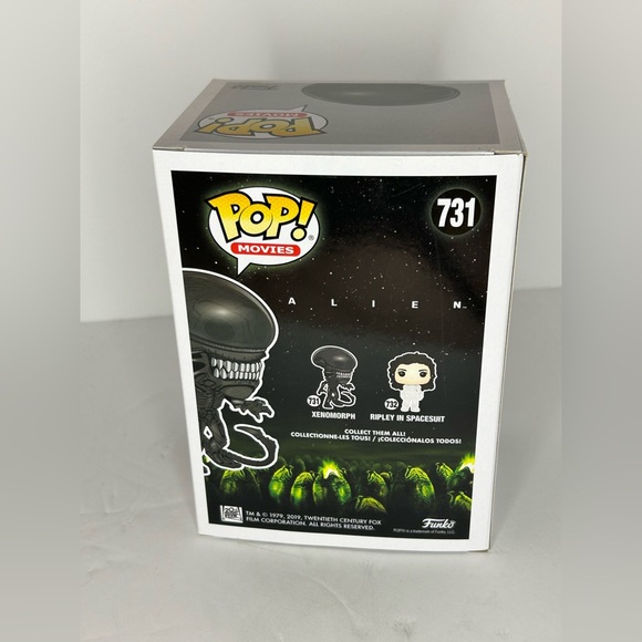 Funko ALIEN XENOMORPH SPECIALTY SERIES METALIC BLUE POP PRICE FIRM - Picture 6 of 9